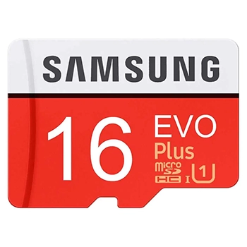 کارت حافظه microSDHC سامسونگ مدل Evo Plus کلاس 10 استاندارد UHS-I U1 سرعت 95MBps ظرفیت 16 گیگابایت به همراه آداپتور SD